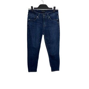 SILVER Jeans Co Suki skinny crop size 27